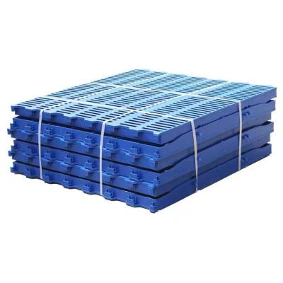 China Whosale Professional Price Pig Plastic Slat Animal Flooring Long Operating Time Used Plastic Breeding Flooring Mat For Pig House for sale