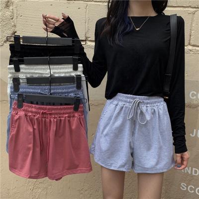 China New Version Leg Pants Women's High-waisted Summer Straight Loose Casual Korean QUICK-DRY QUICK-DRY Shorts Wide Leg Pants Point Out Pants for sale