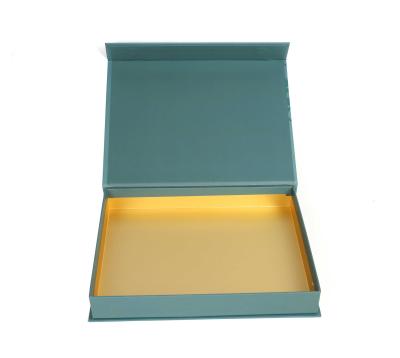 China Wholesale Recyclable Empty Paper Shipping Boxes Gift Green Magnetic Hard Box Packaging Custom Boxes for sale