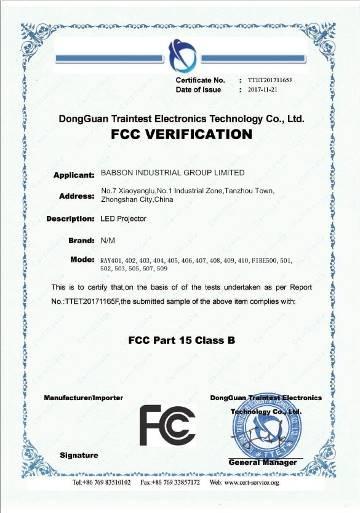 FCC - Babson Industrial Group Limited