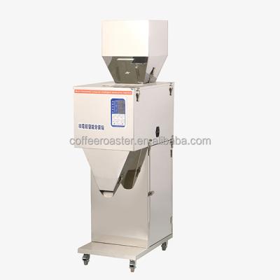 China Beans& 2021 newest large capacity 50-5000g grain rice coffee powder weighing filling machine with big hopper for sale