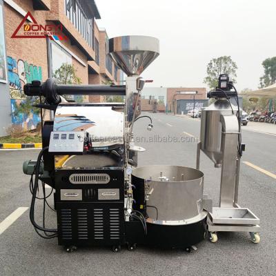 China 20KG Natural Gas LPG Outdoor Coffee Bean Roasting Machine Industrial Coffee Burners with Heavy Duty Construction for sale