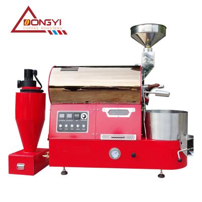 China Farms Dongyi 6kg Gas Coffee Burner Shop Coffee Roasting Machines CE Certification Rotisserie Machines for sale