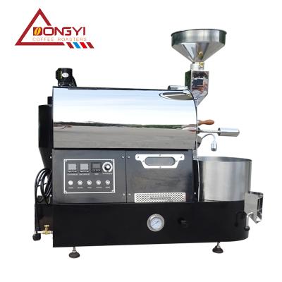 China Coffee Bean Making Dongyi BY-6kg Gas/Coffee Roasting Machine 5kg Electric Coffee Bean Rotisserie Roaster Machine For Coffee for sale