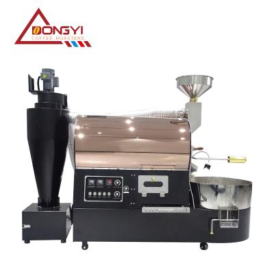 China Snack factory newest BY-6kg gas/coffee roasting machine boca de boca coffee bean roaster electric coffee burner for sale