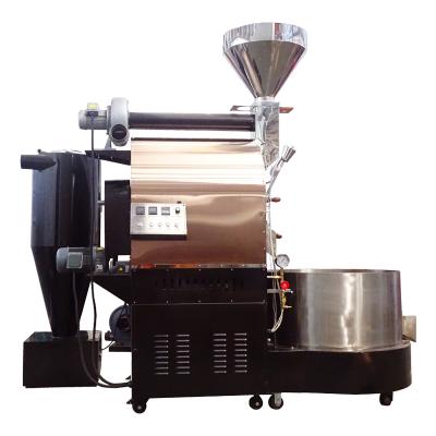 China Dongyi 60kg outdoor industrial coffee burner roasting machine with destoner packing machine and whole production line for sale