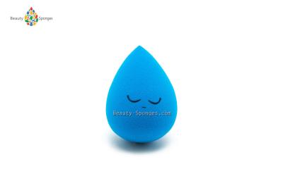 China Odorless Latex Free Teardrop Foundation Sponge , powder foundation sponge Recyclable Extremely Soft for sale