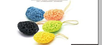 China Comfortable Coral Bath sponges for kids , Natural Sea Sponge Latex Free Material for sale