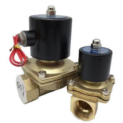 China Direct Acting Solenoid Valve 2w Brass Solenoid General Good Performance 2/2 Way Brass Valve for sale