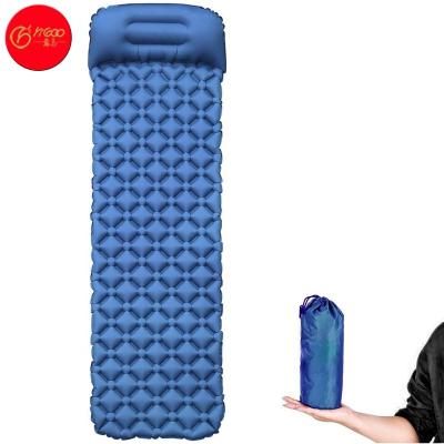 China For Ultralight Compact Lightweight Inflatable Camping Sleep Pad Sleep Pad Camp and Air Mattress Pad for sale