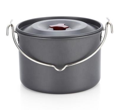 China Sustainable camping cookware, camping cook pot, outdoor cooking pot for sale