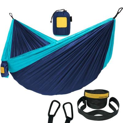 China Outdoor Furniture Outdoor Leisure Double 2 Person Cotton Swings 450lbs Ultralight Camping Hammock for sale