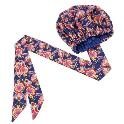 China Multifunctional new product African turban print ribbon spot polyester turbans for ladies for sale