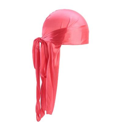 China Custom Wholesale Hot Multifunctional Long Tail Silk Durags Durags Durags Durags Durags Durags Unisex Unisex Silk For Men Hood Set for sale