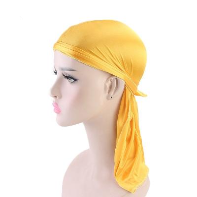 China Custom Wholesale Hot Multifunctional Long Tail Silk Durags Durags Durags Durags Durags Durags Unisex Unisex Silk For Men Hood Set for sale