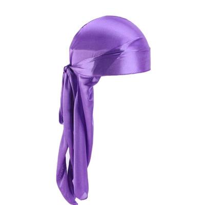 China Multifunctional Durag Seller Satin Polyester Hip Hop Designer Mixed Bulk Durags For Men Custom Logo for sale