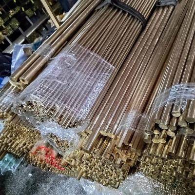 China CuZn10 / H90 / C22000 Brass Round Bar / Solid Round Brass Rod & Shaft for sale