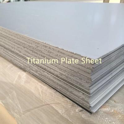 China Titanium Plate Sheet ASTM B265 Gr2 NACE MR0175 GR1 GR2 GR3 GR4 GR5 GR7 Pure Titanium for sale