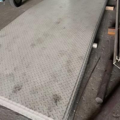 China 201 Stainless Steel Diamond Plate / Checker Plate / Embossed Plate for Floor for sale