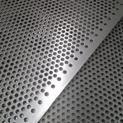 China 2mm Round Hole Perforated Stainless Steel Mesh Sheet 3.5mm Pitch Grade 304 316l for sale