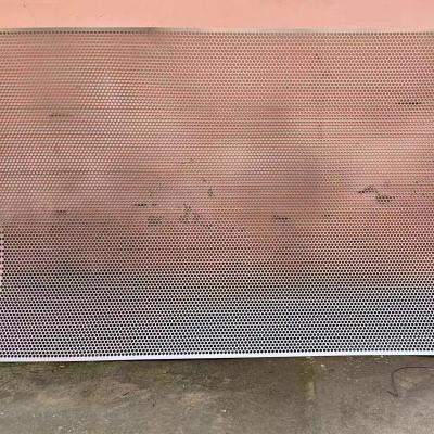 China AISI304 AISI316L AISI321 AISI317L AISI310S Stainless Steel Perforated Sheet Round Square Ellipse Holes for sale