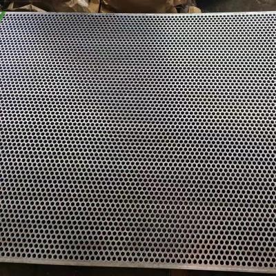 China Galvanized Stainless Steel Aluminum Copper Round Square Slotted Hexagonal Hole Decorative Perforated Stamping Metal Sheet Mesh for sale