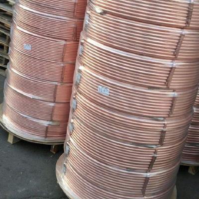 China Air Conditioner Pancake Coil Seamless Copper Pipe 3/4 Inch AC Heat Copper Tube for sale