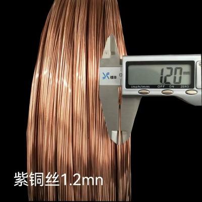 China Copper Wire Roll Diameter 0.1 - 8.0mm Pure Copper For Electricity ASTM EN DIN GB Standard for sale