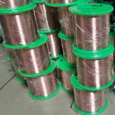 China ASTM Standard Oxygen Free 0.1 - 8.0mm Pure Copper Wire Rolls 15kg Per Package for sale