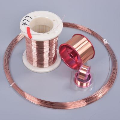 China Soft Bare Copper Wire 8 10 12 14 16 18 20 22 24 26 28 30 Ga Grade Pure Copper Diameter 0.1 8.0mm for sale