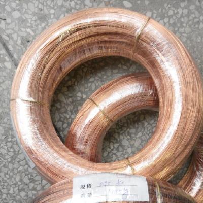 China 10 AWG Bare Copper Wire 25 Ft Coil Single Solid Copper Wire 99,9% Puur Koper Te koop