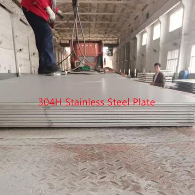 China High Carbon AISI304H Stainless Steel Plate UNS S30409 Hot Rolled NO.1 Surface for sale