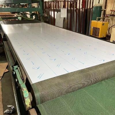 China Linen Embossed Stainless Steel Sheet 4'*8' SS Sheet Bright Polishing for sale