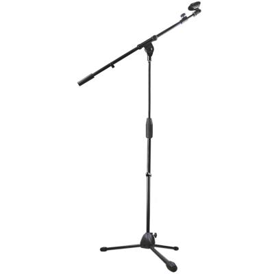 China Performance Mic Stand GH-206 all metal mobile microphone stand with adjustable button microphone stand for sale