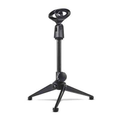 China Desktop Microphone Mini Multifunctional Tripod Blowout Prevention Bracket Microphone Stand for sale