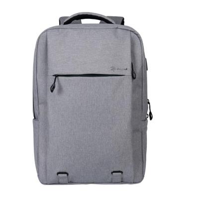 China With USB Custom Logo USB Mens Briefcase Notebook Bags Business Backpack Laptop Bag Anti-theft Filling Polyester 2021 for sale