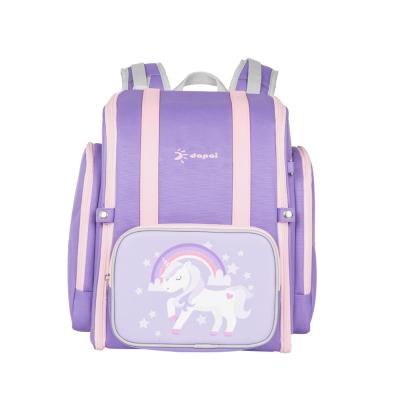 China Waterproof Kids Backpack Breathable Load Reduction Boys And Girls Kindergarten Cute Cartoon Bag Primary Children School School Bags for sale