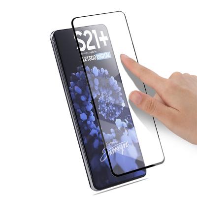 China Anti-fingerprint Anti Scratch 3D Tempered Glass Screen Protector for Samsung s21 s30 screen protector for sale