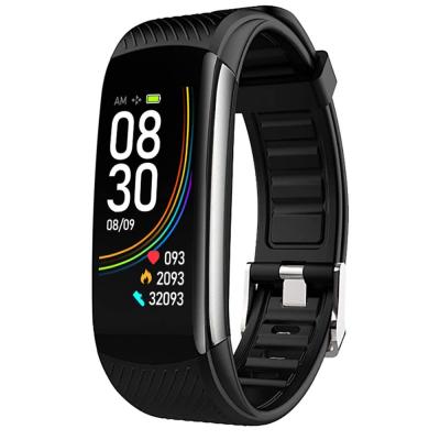 China Temperature Monitor Wristband Smart Watch with Body Temperature Monitor Fitness Tracker for sale