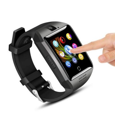 China Auto Focus Support TF SIM Card With Camera , Waterproof Sport Smart Watch For Android Phone for sale