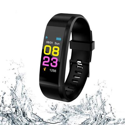 China Touch Screen Fitness Tracker Smart Watch Bracelet Waterproof Fitness Smart Band With Heart Rate Monitor for sale