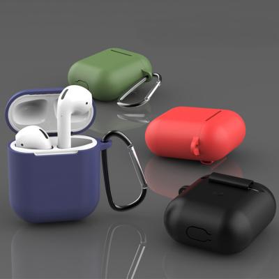 China For Airpod Cover Silicone Skin Cover Protective Case For Apple Airpod 2 Radio Charger for sale