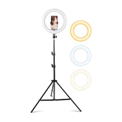 China Other 10 Inch LED Ring Light with Tripod Stand Selfie Light for Live Stream Live Broadcast YouTube Video for sale