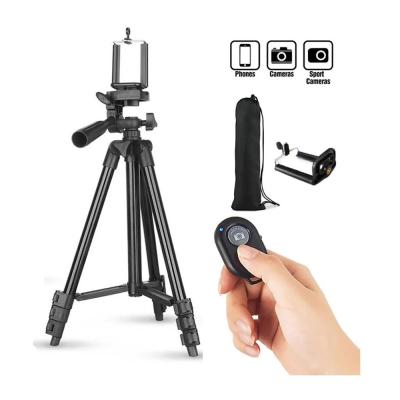 China Foldable Lightweight Aluminum 3120 Tripods Camera Phone Tripod, 3120 Tripod For Smartphone for sale