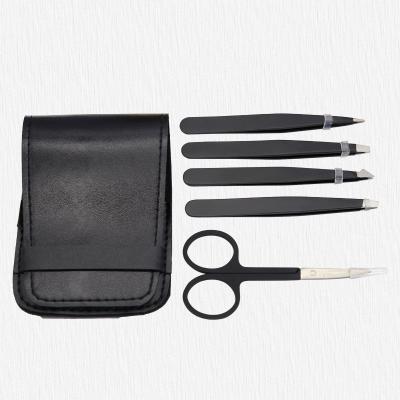 China Durable High Quality 5pcs Stainless Steel Portable Eyebrow Beauty Tools Repair Eyebrow And Eyelash Scissors for sale