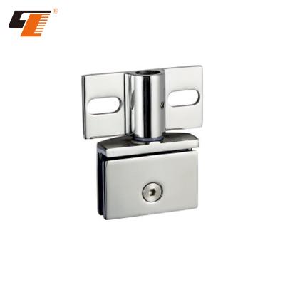 China Easy To Install And Durable Hot Selling Shower QL-9004 Active Hinge Glass Pivot Hinge Rotary Shaft Hinge Glass Railing Hardware for sale