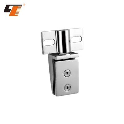 China Easy To Install And Durable Hot Selling QL-9005 Hot Selling Shower Shaft Hinge Active Glass Pivot Hinge Rotary Shaft Glass Railing Hardware for sale