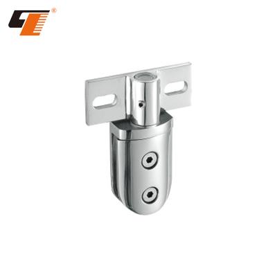 China Easy To Install And Durable Direct Rotary Shower Glass Door Shaft Hinge Active Pivot Hinge for sale