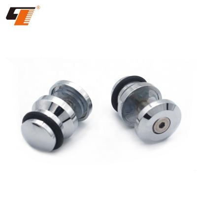 China Shower Room Zinc Alloy Anti Glass Connector Accessories Polished Slide Jump China Supplier for sale