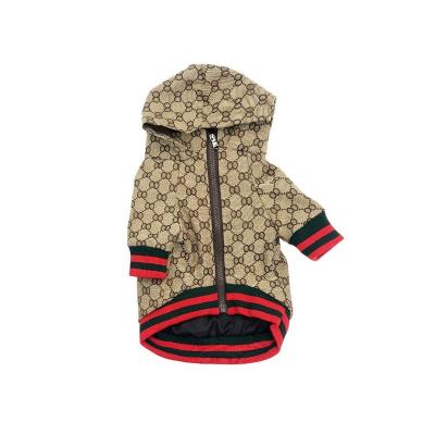 China Viable Original Pucci Letter Printing Dog Hoodie Cotton Classic Pet Clothes for sale